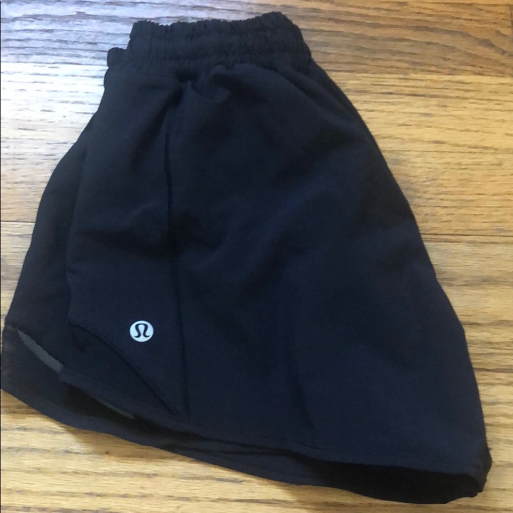 Black Lululemon Shorts Size 2